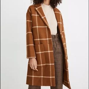 Windowpane Elmcourt Coat In Insuluxe Fabric